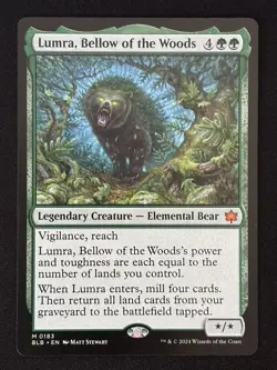 1x MTG Lumra, Bellow of the Woods - Bloomburrow (BLB) #183 - Magic the Gathering - Image 1