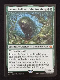 1x MTG Lumra, Bellow of the Woods - Bloomburrow (BLB) #183 - Magic the Gathering - Image 3