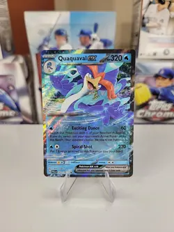 Quaquaval Ex 52/193 Paldea Evolved Holo Double Rare 2023 Pokemon TCG NM/Mint - Image 1