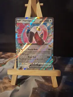 POKEMON - FLAMIGO EX 160/191 DOUBLE RARE HOLO - SURGING SPARKS - PACK FRESH - Image 1