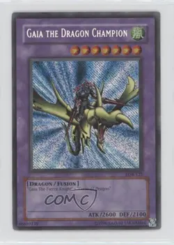 Gaia the Dragon Champion (SE) YuGiOh Legend of Blue Eyes White #LOB-125 1dm7 - Image 1