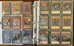 Yugioh Vintage Collection Binder w Bonus Packs/Slab + Comic Con 2025 Pins & Mat! - Image 4