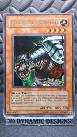 | Yugioh King Tiger Wanghu PGD-004 Rare Pharaonic Guardian HP 🔥 | - Image 1