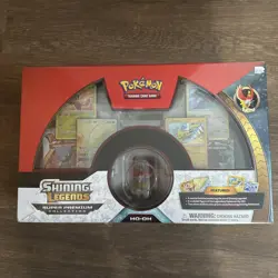 Pokemon Shining Legends Super Premium Ho-Oh Collection Box Rip Sealed Brand New 820650803338 - Image 1