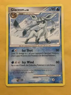 Glaceon 20/100 Pokemon TCG Majestic Dawn Rare Non Holo LP - Image 1