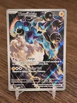 Thundurus SVP 209 Black Bolt Black Star Promo Holo Mint Pokemon - Image 1