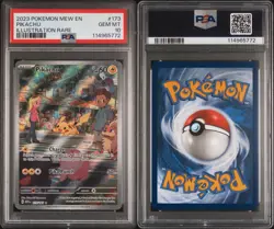 Pikachu #173/165 PSA 10 - Gem Mint 151 Illustration Rare Pokemon - Image 1