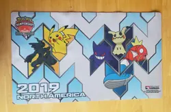 Pokemon TCG 2019 North America International Championships Playmat Tag Team NAIC - Image 1