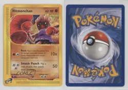Hitmonchan Pokemon e-Card Series Aquapolis #81 2002 1ch8 - Image 3
