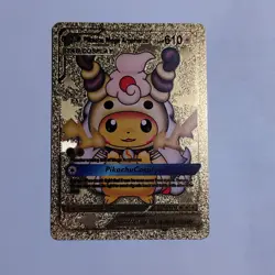 Pokemon Gold Foil - Pikachu, Charizard and more - FAN ART - Not a real card - Image 3