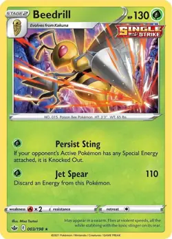 Pokemon Chilling Reign Holo Rare Singles NM - You Pick - All Near Mint - Image 1