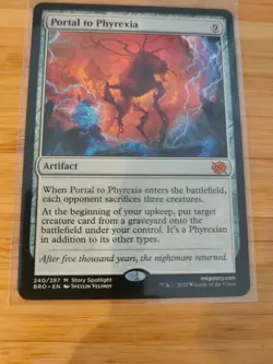MTG Portal to Phyrexia 240 The BRothers' War M/NM Free UK P&P - Image 1