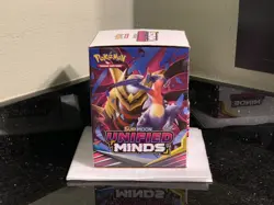 Pokemon Unified Minds Sun & Moon Booster 3 Card Retail Display Empty Box - Image 3