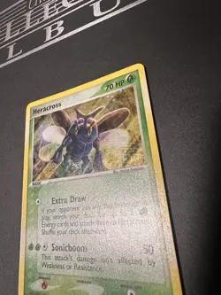 Heracross 7/101 Hidden legends Holo Rare Pokemon Card LP - Image 2