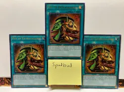 x3 Pot Of Extravagance Ultra Rare 3x RA01-EN059 (Near Mint 1st Ed) - Image 1