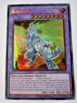Yugioh! Blue-Eyes Tyrant Dragon Mp23-En019 1st Ed Light Play!! - Image 1