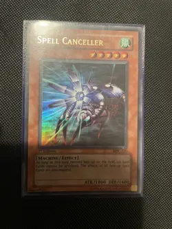 MFC-020 Spell Canceller Ultra Rare 1st Ed Edition Yugioh Card NM The First World - Image 1