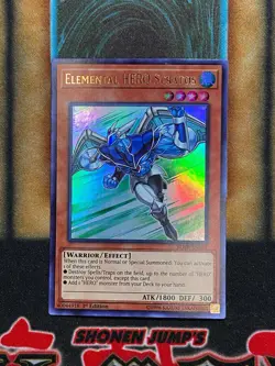 Yugioh Elemental HERO Stratos BLHR-EN061 Ultra Rare 1st Ed NM - Image 1