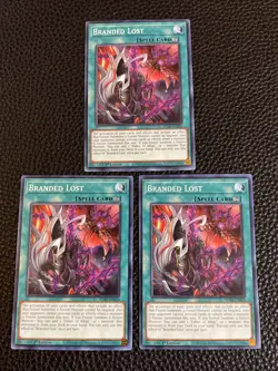 Branded Lost (X3) SDAZ-EN020 Yugioh 1st Edition - Image 1