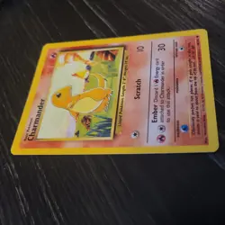 Charmander Pokemon Card 46/102 Original Base Set Super Rare - Image 3