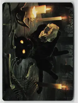 Art Series: Foundations #8 Nine-Lives Familiar Art Card (8/54) - Image 1