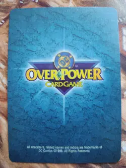 OverPower DC 1996 Doomsday Unearthly Strength Special Card OPD Very Rare NM - Image 2