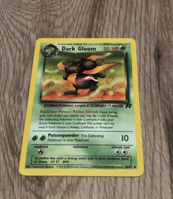 Dark Gloom 36/82 Team Rocket Uncommon Vintage Pokemon Card WOTC TCG English NM - Image 1