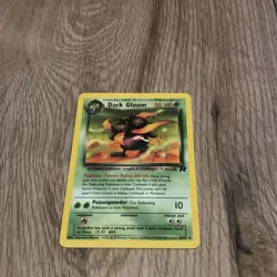 Dark Gloom 36/82 Team Rocket Uncommon Vintage Pokemon Card WOTC TCG English NM - Image 2