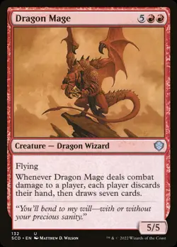 MTG Dragon Mage [Starter Commander Decks] Near Mint - Image 1