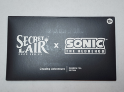 MTG Secret Lair x Sonic the Hedgehog: Chasing Adventure *Foil* SEALED - Image 1