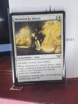 1x MTG Sheltered by Ghosts - Duskmourn: House of Horror (DSK) #30 - Magic - Image 1