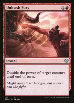 MTG Unleash Fury [Starter Commander Decks] Near Mint - Image 1