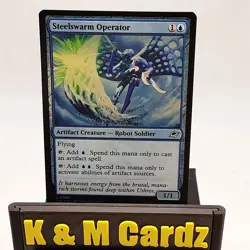 MTG - Edge of Eternities - Steelswarm Operator - Foil - 0080 - NM - Image 1