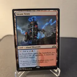 MTG Steam Vents 257 Regular Rare Guilds of Ravnica GRN - Image 1