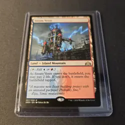 MTG Steam Vents 257 Regular Rare Guilds of Ravnica GRN - Image 2