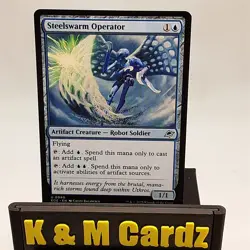 MTG - Edge of Eternities - Steelswarm Operator - 0080 - NM - Playset x4 - Image 1