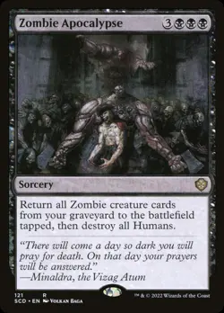 MTG Zombie Apocalypse [Starter Commander Decks] Near Mint - Image 1