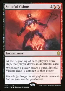 MTG Spiteful Visions [Starter Commander Decks] Near Mint - Image 1