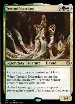 MTG Trostani Discordant [Starter Commander Decks] Near Mint - Image 1