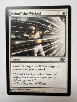 1x MTG Rebuff the Wicked - The List Reprints (LIST) (PLC) #12 - Magic - Image 1