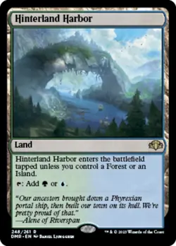 MTG Hinterland Harbor [Dominaria Remastered] Near Mint - Image 1