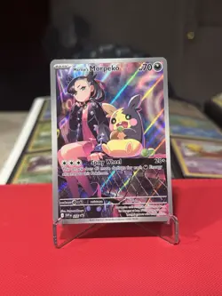 Pokemon TCG Marnie's Morpeko SVP 206 Rival Battle Deck Black Star Promo - Image 1