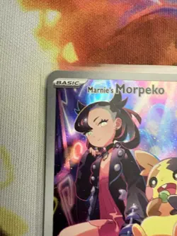 Pokemon TCG Marnie's Morpeko SVP 206 Rival Battle Deck Black Star Promo - Image 2