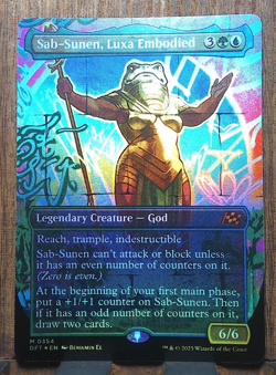 MTG✨ Sab-Sunen, Luxa Embodied (FOIL Borderless) Aetherdrift NEAR MINT🎇 - Image 1