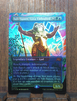 MTG✨ Sab-Sunen, Luxa Embodied (FOIL Borderless) Aetherdrift NEAR MINT🎇 - Image 2