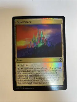 1x Mtg Commander Legends Opal Palace Foil NM/M Magic The Gathering - Image 1