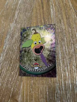 2000 TOPPS Chrome POKEMON Series 1- WEEPINBELL NM - Image 2