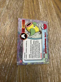 2000 TOPPS Chrome POKEMON Series 1- WEEPINBELL NM - Image 3