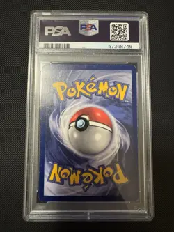 2000 Mew #8 WOTC Black Star Promo Regular Pokemon Graded PSA 7 - Image 2