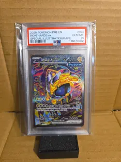 Pokemon Iron Hands EX 154/131 Prismatic Evolutions SIR - PSA 10 - GEM MINT! - Image 1